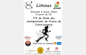 1/4 de finale du championnat de France de cross - Limoux le 5 février 2023